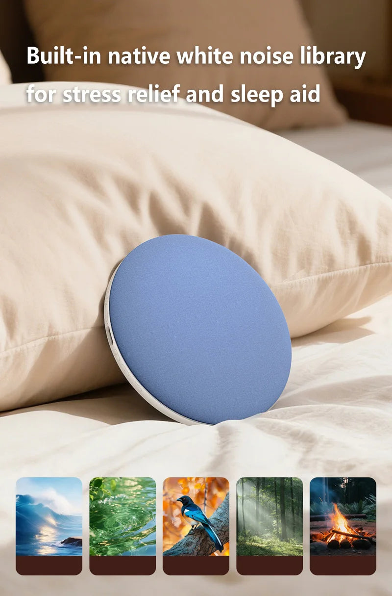 Under Pillow Bluetooth Sleep Speaker Portable Bedside Audio Device Soft Pillow Speaker for Relaxation Sleeping & Home Relaxation