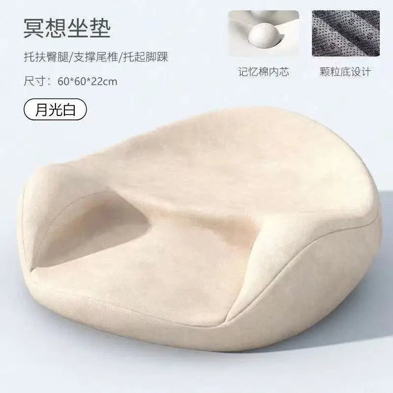 Meditation Ergonomic Seat Cushion Meditation Worship Pad Memory Foam Sitting For A Long Time Without Collapsing Lazy Sofa