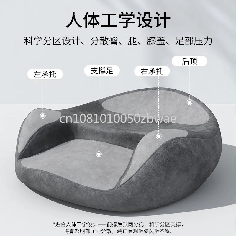 Meditation Ergonomic Seat Cushion Meditation Worship Pad Memory Foam Sitting For A Long Time Without Collapsing Lazy Sofa