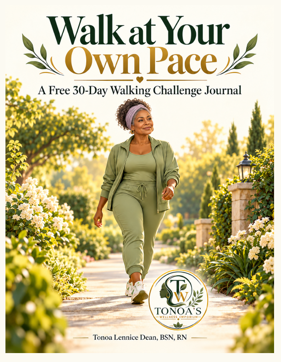 Walk at Your Own Pace : A Free 30-Day Walking Challenge Journal